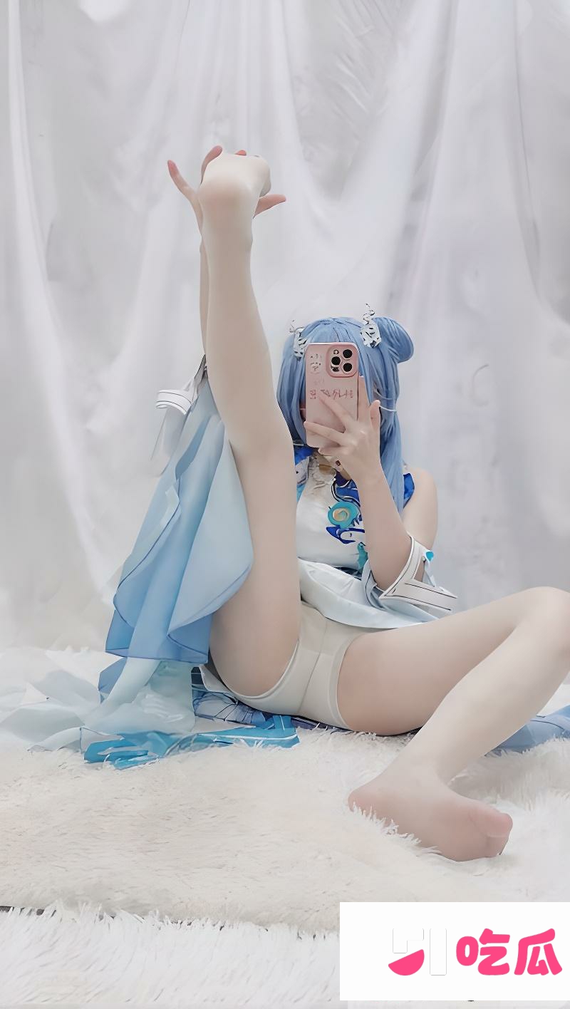 二次元福利姬 琴喵 COS 鸣潮清霄 4