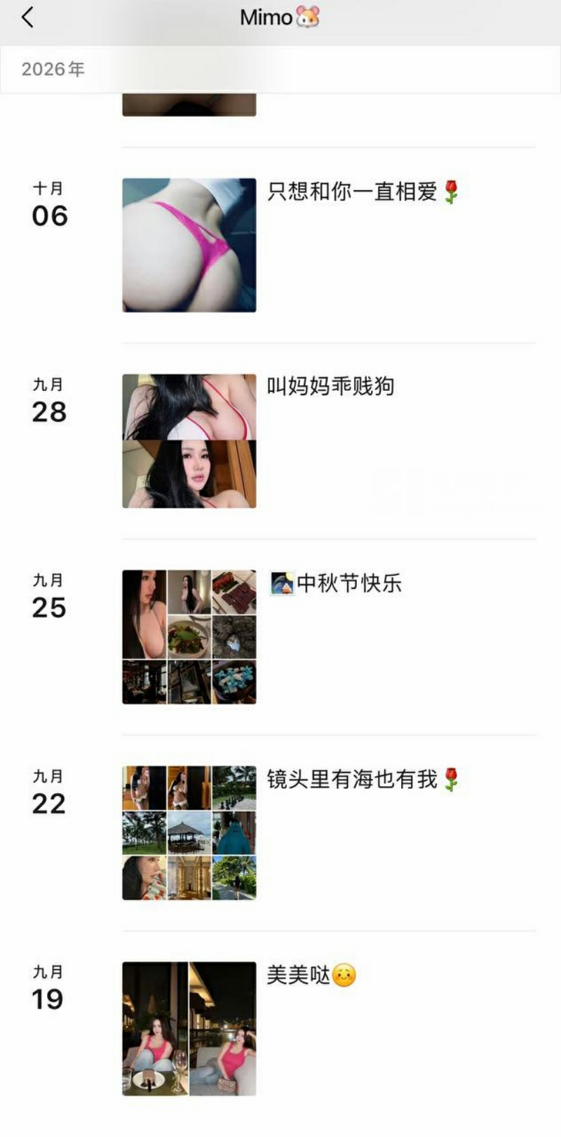 抖音网红Mimo陪金主新加坡参加淫趴 12