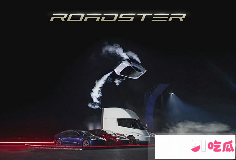 特斯拉第二代Roadster跑车正式亮相 1 拷贝