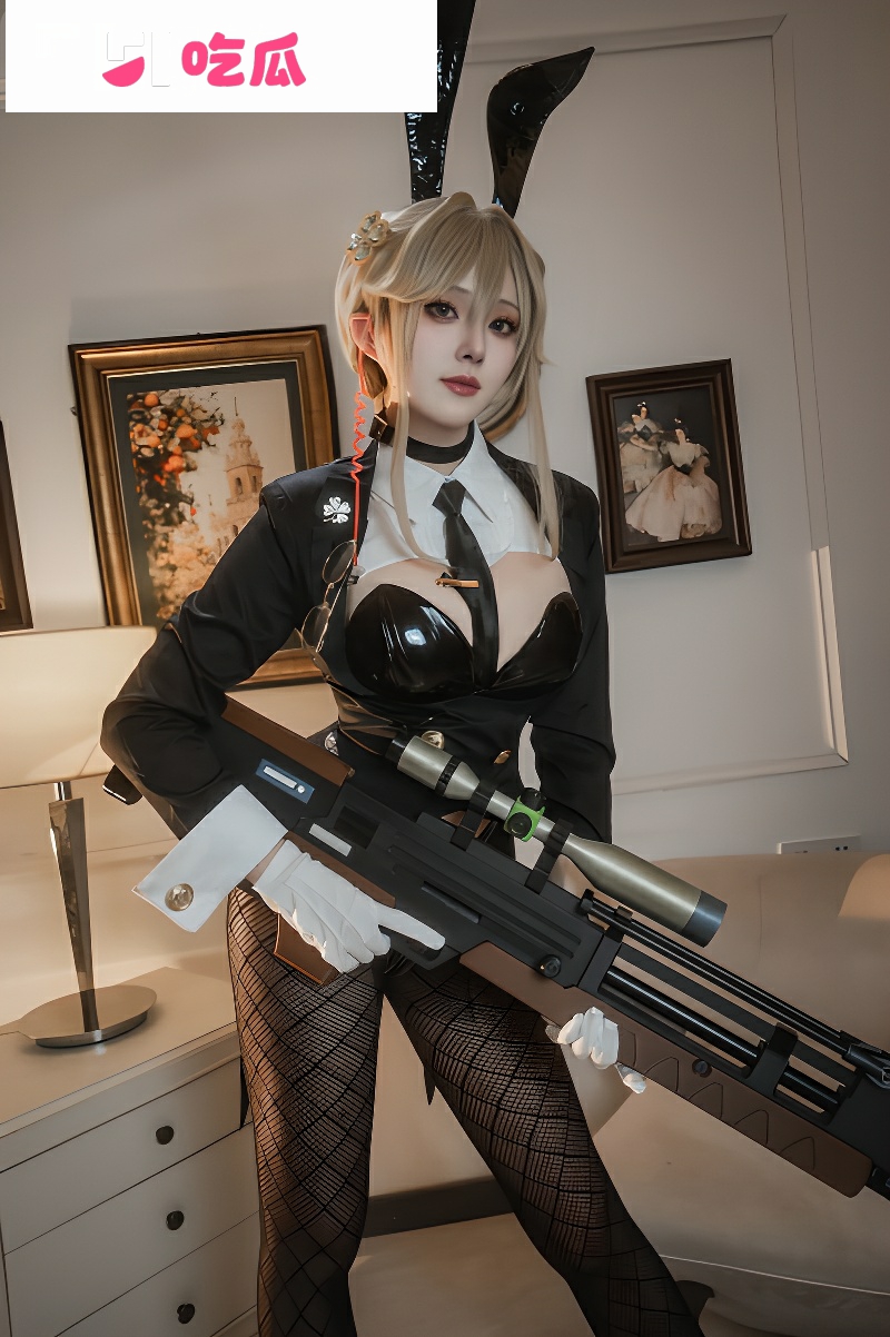 秀人网女神Natsuko夏夏COS特工兔女郎1